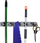 Закачалка за алат AWTools Tool Hanger, 5 држачи, 6 куки, сива
