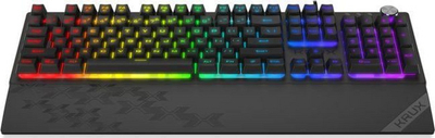 Tastierë Krux, USB, RGB, e zezë