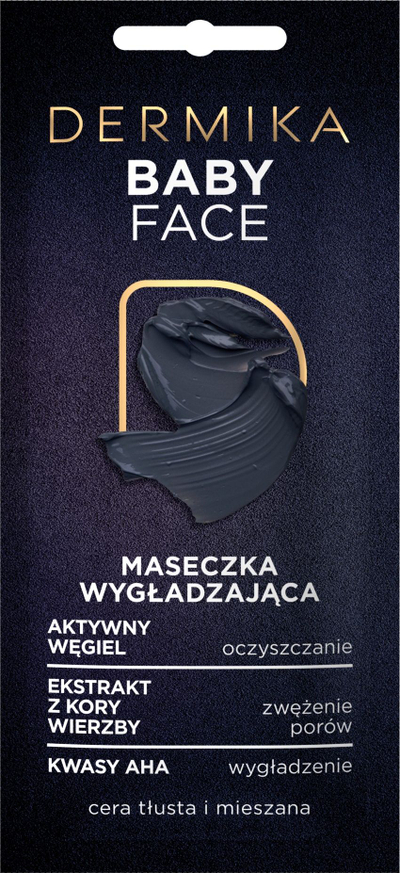 Maskë fytyre Dermika Baby Face, zbutëse, 10 ml