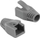 Kapakë mbrojtës RJ45 LogiLink MP0035, set me 50 copë, diametër 8 mm, gri
