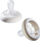 Biberon qetësues Tommee Tippee Breast-Like, silikon, 0-6m, 2 copë, i bardhë