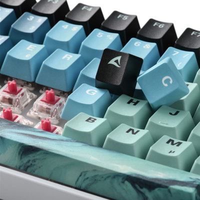 Set gaming Sharkoon SKILLER SGK50 S3 D4, 85 keycaps PBT, mousepad XXL 900x400mm, shumëngjyrësh