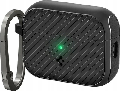 Kapak mbrojtës Spigen Mag Armor për AirPods Pro 2, MagSafe, i zi