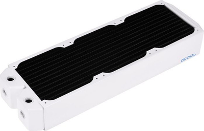 Radiator ftohës Alphacool Alpha NexXxoS UT60, 360mm, bakër i plotë, edicion special i bardhë