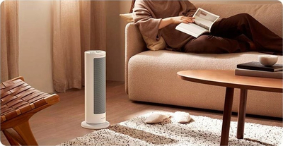Ngrohës me ventilator Xiaomi Fan Heater EU, element qeramik PTC, lëkundje 70°, i bardhë