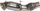 Downpipe TurboWorks BMW B48 F30 340i F32 440i, inox, me katalizator