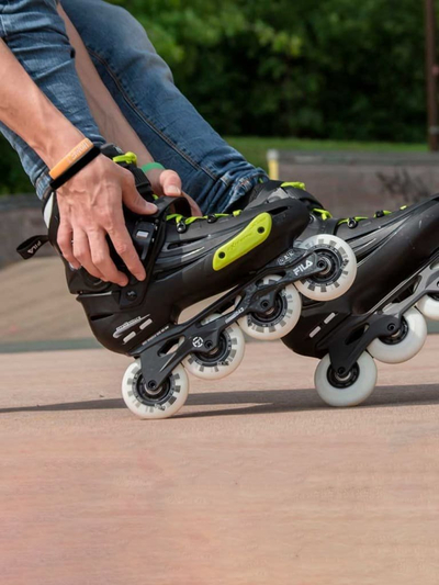 Patina inline Fila NRK Fun, 80 mm, numri 41, të zeza