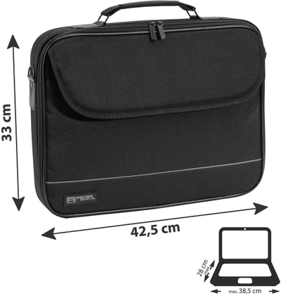 Set çantë laptopi dhe maus wireless Pedea, 15.6", i zi