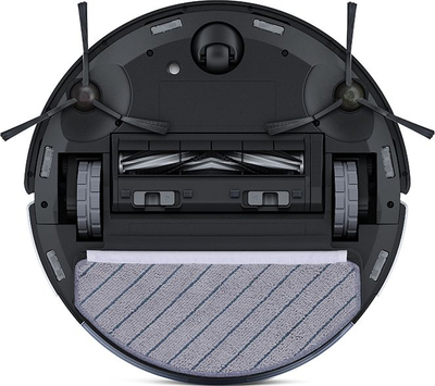 Robot fshesë ECOVACS DEEBOT X1 PLUS, rezervuar 400ml, bateri litium jon, gri e zezë