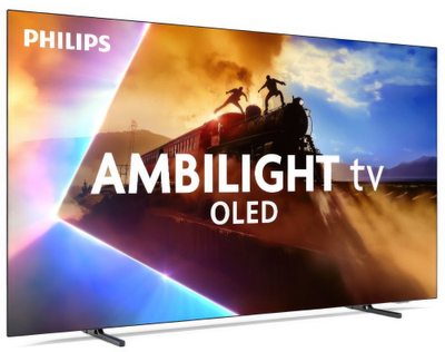 Televizor Philips 55OLED770 12, 55", OLED, Ambilight, gri