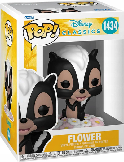Figurë vinyl Funko Pop Disney Bambi Flower 1434, 9cm, shumëngjyrëshe