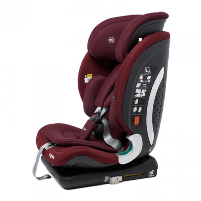 Sediolë makine U-Grow Goldfix Plus, ISOFIX, 76-150 cm, e kuqe