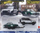 Set lodrash Hot Wheels Premium Team Transport, 1:64, Land Rover Defender 110 me Jaguar MK1, shumëngjyrësh