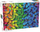 Puzzle Tactic Rainbow Butterflies, 500 pjesë, 47 x 31 cm, shumëngjyrësh