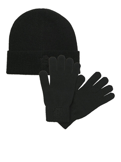 Set Kapele dhe doreza për meshkuj Jack&Jones, të zeza