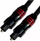 Kabllo audio optik Icidu Brackton, Toslink ODT, 1.5m, i zi