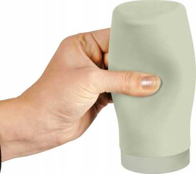 Dispenser sapuni WENKO Easy Squeez-e, 250 ml, 6 x 14 cm, jeshile e çelët