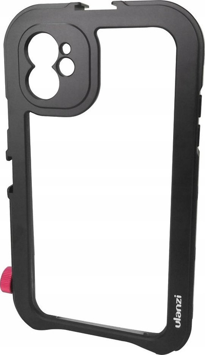 Kafaz video metal Ulanzi për iPhone 11 Pro, me montim magnetik, ngjyrë e zezë