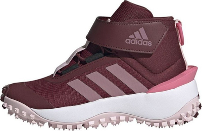 Atlete jashtë për kalamaj Adidas FortaTrail IG7267, mbyllje me rrip, bordo rozë