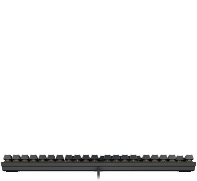 Tastierë mekanike CHERRY KC 200 MX, USB, layout QWERTY English, e zezë bronzi