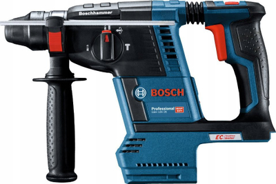 Çekiç rrotullues me goditje Bosch GBH 187 LI, 18V, 2.4J, blu
