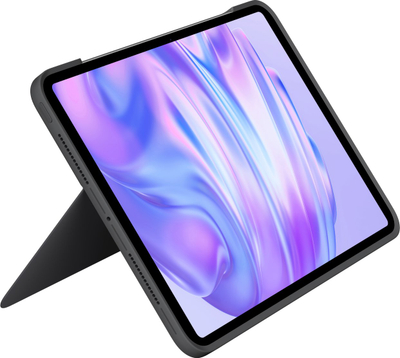 Tastierë me etui Logitech Combo Touch, për iPad Pro 11" dhe 13" M4 M5, me ndriçim, grafit