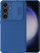 Mbështjellës telefoni Nillkin CamShield Pro për Samsung Galaxy S24, me kapak kamere, silikon TPU, blu
