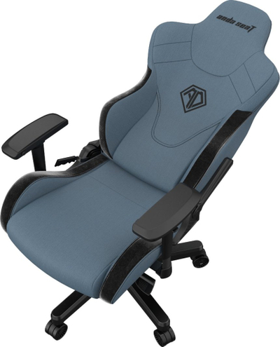 Karrige gaming Anda Seat T-Pro II, mbështetje për mesit, krahë 4D, e zezë me blu