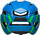 Helmetë biçiklete Bell Sidetrack II Youth, 50–57 cm, 14 vrima ajrimi, blu me të gjelbër