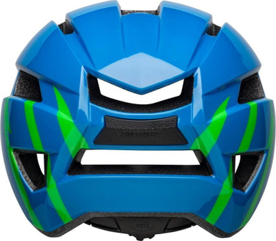 Helmetë biçiklete Bell Sidetrack II Youth, 50–57 cm, 14 vrima ajrimi, blu me të gjelbër