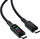Kabllo USB Acefast C7-03 USB-C në USB-C, 1.2 m, 100W, e zezë