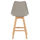 Stol bari Vegas 47x58x107Hcm (HM8000.30), gri