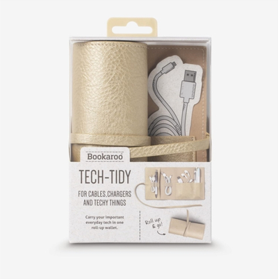 Bookaroo Travel Techtidy Gold - If Cardboard Creations Ltd
