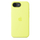 Apple iPhone 16e Silicone Case, Neon Yellow, Seasonal