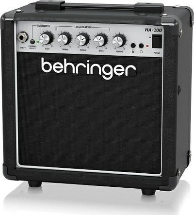 Amp kitarre Behringer HA-10G, 10W, me bokës 6", i zi