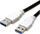 Kabllo USB Bachmann, USB A në USB A, USB 3.0, 2m, i zi