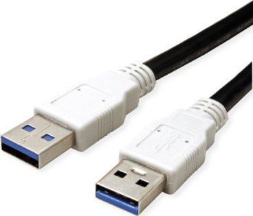 Kabllo USB Bachmann, USB A në USB A, USB 3.0, 2m, i zi