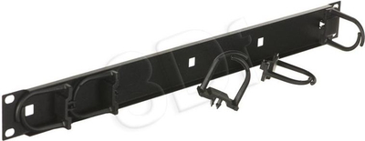 Unazë horizontale për kabllo Triton RAB-VP-X13-A1, 1U, për rack 19", e zezë