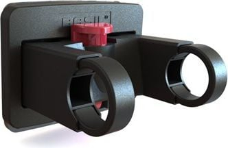 Adapter montimi biçiklete Basil Klickfix BAS-70158, sistem që çohet e vihet, pllaka adapteri, gri
