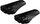 Kapakë gome për shkop Nordic Walking Leki Powergrip Pad, palë, të zinj