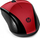 Maus HP 220, wireless, USB, i zi dhe i kuq