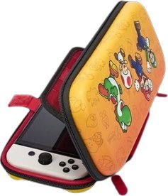 Çantë mbrojtëse PowerA Mario and Friends për Nintendo Switch OLED Lite, shumëngjyrëshe