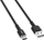 Kabllo Krux, USB-A - USB-C, 1.2m, e zezë 