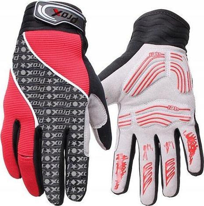 Dorëza çiklizmi Prox Long Gloves Utah II, përmasë L, të kuqe