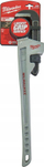 Çelës për tupa Milwaukee 48-22-7224, 24\", nofull 3\", alumini gri