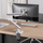 Држач за монитор Ergo Office ER-751, 17-32\", 9kg, бела/сребрена