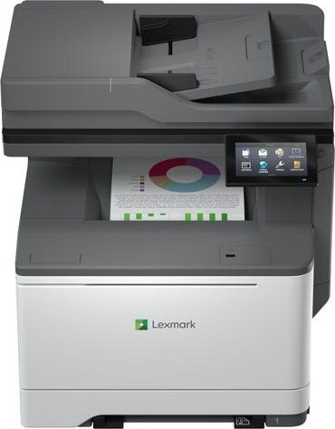 Printer multifunksional Lexmark CX532adwe, laser ngjyrë, rrjet 1000 Mbps, i bardhë
