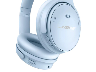 Kufje Bose QuietComfort, pa tela, me Bluetooth, me heqje zhurme, blu