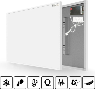 Panel ngrohës Cronos GRAPHENE PRO CGP-900TP, 900W, për 18-24 m², i bardhë
