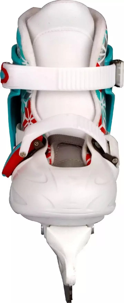 Patina akulli për kalamaj Nijdam Hardboot, të rregullueshme, të bardha, blu e të kuqe